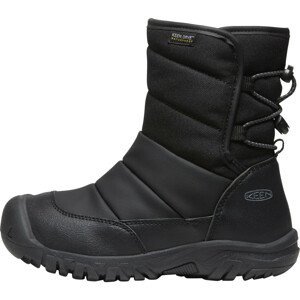 Dětské zimní boty Keen Puffrider Wp Youth Velikost bot (EU): 34 / Barva: černá