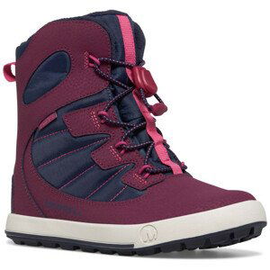 Dětské boty Merrell Snow Bank 4.0 Wtpf Velikost bot (EU): 36 / Barva: modrá