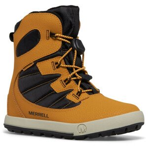 Dětské boty Merrell Snow Bank 4.0 Wtpf Velikost bot (EU): 37 / Barva: hnědá