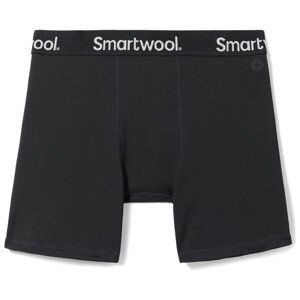 Pánské boxerky Smartwool M Boxer Brief Boxed Velikost: M / Barva: černá