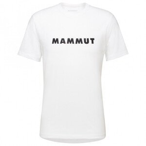 Pánské triko Mammut Core T-Shirt Men Logo Velikost: L / Barva: bílá