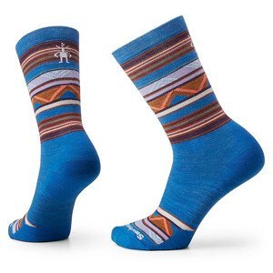 Ponožky Smartwool Everyday Zig Zag Valley Crew Velikost ponožek: 46-49 / Barva: modrá/oranžová