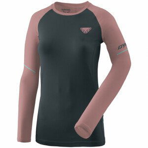 Dámské triko Dynafit Alpine Pro Long Sleeve Shirt Women Velikost: S / Barva: růžová/černá