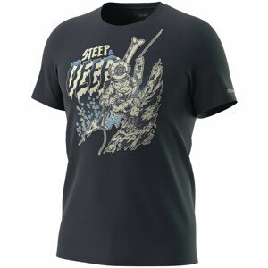 Pánské triko Dynafit 24/7 Artist Series Cotton T-Shirt Men Velikost: M / Barva: modrá