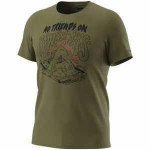 Pánské triko Dynafit 24/7 Artist Series Cotton T-Shirt Men Velikost: XXL / Barva: zelená