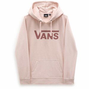 Dámská mikina Vans WM DROP V LOGO HOODIE-B Velikost: M / Barva: růžová