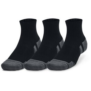 Sada ponožek Under Armour Performance Cotton 3p Qtr Velikost ponožek: 47,5 - 50,5 / Barva: černá