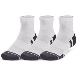 Sada ponožek Under Armour Performance Tech 3pk Qtr Velikost ponožek: 47,5 - 50,5 / Barva: bílá