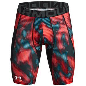 Pánské funkční boxerky Under Armour HG Prtd Long Shorts Velikost: XXL / Barva: červená/černá