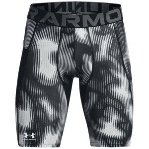 Pánské funkční boxerky Under Armour HG Prtd Long Shorts Velikost: XL / Barva: černá/bílá