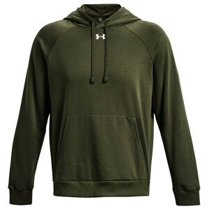 Pánská mikina Under Armour Rival Fleece Hoodie Velikost: M / Barva: tmavě zelená