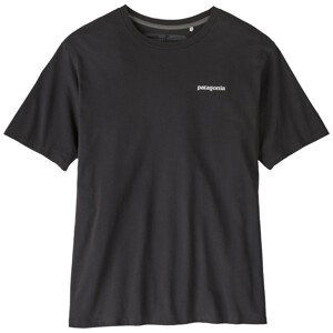 Pánské triko Patagonia P-6 Mission Organic T-Shirt Velikost: S / Barva: černá