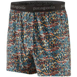 Pánské boxerky Patagonia Essential Boxers Velikost: L / Barva: černá/zelená