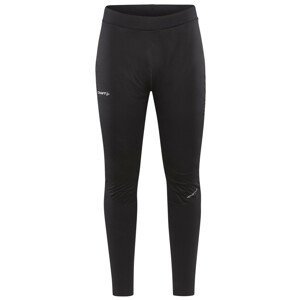 Pánské běžecké kalhoty Craft ADV Essence Warm Wind Tights Velikost: M / Barva: černá