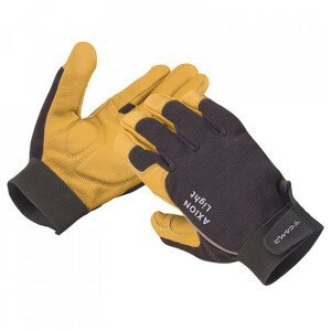 Ferratové rukavice Camp Axion Light Velikost rukavic: S / Barva: černá/žlutá