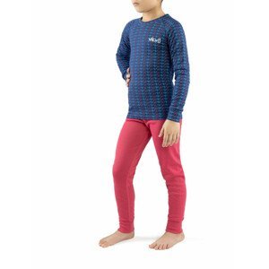 Dětské funkční prádlo Viking Nino (Set) Dětská velikost: 104 / Barva: modrá/růžová