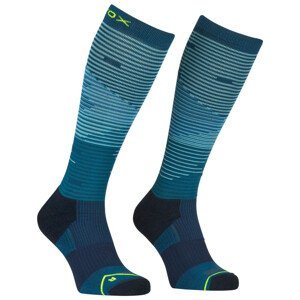 Pánské podkolenky Ortovox All Mountain Long Socks M Velikost ponožek: 45-47 / Barva: modrá