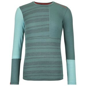 Dámské funkční triko Ortovox 185 Rock'N'Wool Long Sleeve W Velikost: L / Barva: šedá