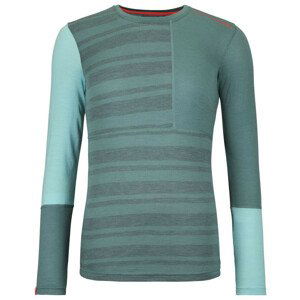 Dámské funkční triko Ortovox 185 Rock'N'Wool Long Sleeve W Velikost: M / Barva: šedá