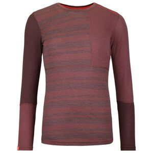 Dámské funkční triko Ortovox 185 Rock'N'Wool Long Sleeve W Velikost: L / Barva: růžová