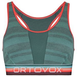 Sportovní podprsenka Ortovox 185 Rock'N'Wool Sport Top W Velikost: L / Barva: šedá