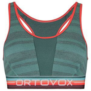 Sportovní podprsenka Ortovox 185 Rock'N'Wool Sport Top W Velikost: S / Barva: šedá