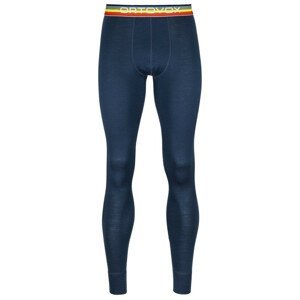 Pánské kalhoty Ortovox 185 Rock'N'Wool Long Pants M Velikost: M / Barva: modrá