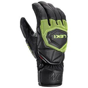 Lyžařské rukavice Leki WCR Coach 3D Velikost rukavic: 8,5 / Barva: černá/zelená