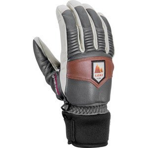 Lyžařské rukavice Leki Patrol 3D 2.0 Velikost rukavic: 9 / Barva: šedá/bílá/černá