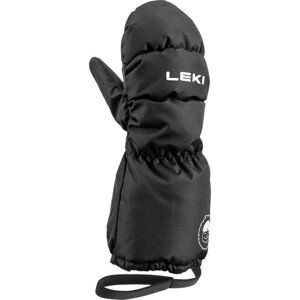 Lyžařské rukavice Leki Little Eskimo Mitt Long Velikost rukavic: 4 / Barva: černá