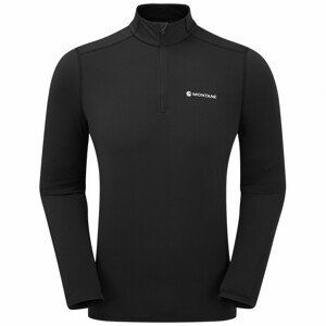 Pánské funkční triko Montane Dart Xt Zip Neck Velikost: XXL / Barva: černá