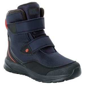 Dětské zimní boty Jack Wolfskin Polar Bear Texapore High Vc K Velikost bot (EU): 31 / Barva: modrá