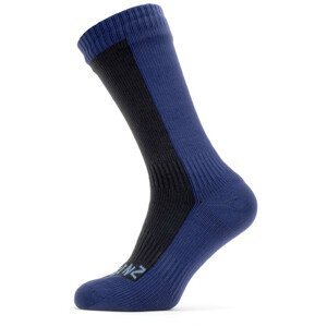 Nepromokavé ponožky SealSkinz Starston Velikost ponožek: 39-42 / Barva: modrá/černá