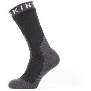 Nepromokavé ponožky SealSkinz Stanfield Velikost ponožek: 36-38 / Barva: černá/šedá