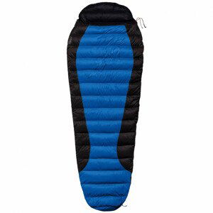 Péřový spacák Warmpeace Viking 300 210 cm wide Zip: Levý / Barva: modrá