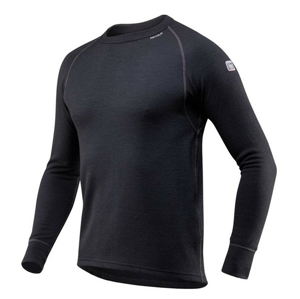 Pánské triko Devold Expedition Man Shirt Velikost: M / Barva: černá
