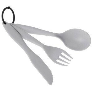 Příbor GSI Outdoors Tekk Cutlery Set Barva: šedá