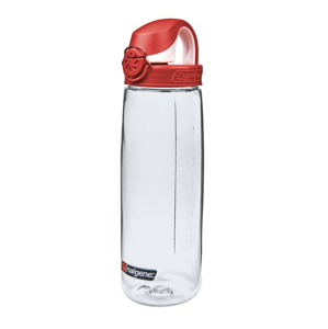 Láhev Nalgene On The Fly 20oz 650ml Barva: clear/fire red cap