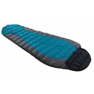 Péřový spacák Warmpeace Viking Blanket 170 cm Zip: Levý / Barva: petrol/grey/black