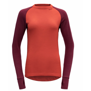 Dámské triko Devold Expedition Shirt W Velikost: S / Barva: červená