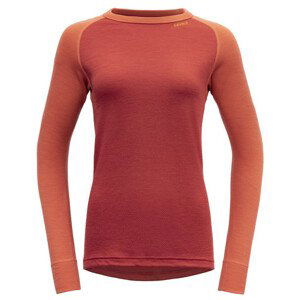 Dámské funkční triko Devold Expedition Shirt W Velikost: XS / Barva: oranžová