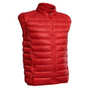 Pánská vesta Warmpeace Drake Velikost: M / Barva: červená