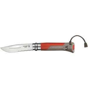 Zavírací nůž Opinel VRI N°08 Inox Outdoor Barva: červená