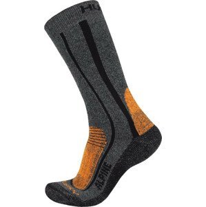 Ponožky Husky Alpine Velikost: 36 - 40 (M) / Barva: oranžová/šedá
