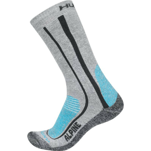 Ponožky Husky Alpine Velikost: 45 - 48 (XL) / Barva: šedá