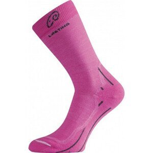 Ponožky Lasting WHI Velikost ponožek: 38-41 / Barva: růžová