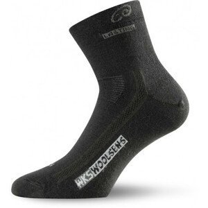 Ponožky Lasting WKS Velikost: 34-37 (S) / Velikost ponožek: 34-37 / Barva: černá