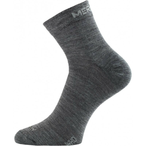 Ponožky Lasting WHO Velikost ponožek: 46-49 (XL) / Barva: šedá