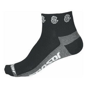 Ponožky Sensor Race Lite Ručičky Velikost ponožek (EU): 39-42 (6-8) / Barva: černá