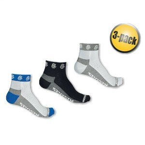 Ponožky Sensor Race Lite Ručičky 3 pack Velikost ponožek: 39-42 (6-8)